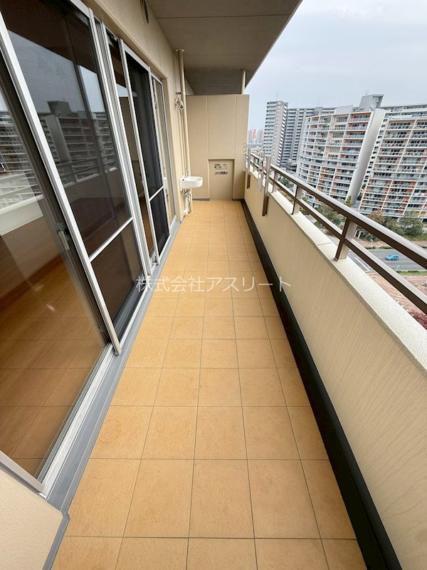 アイランドシティヴェルデコート1区4番館 ベランダ