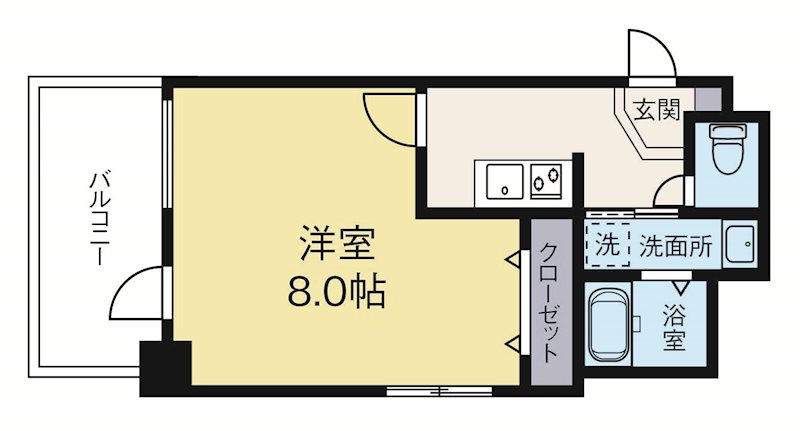 ラフィネス薬院ウエストタワー 間取り