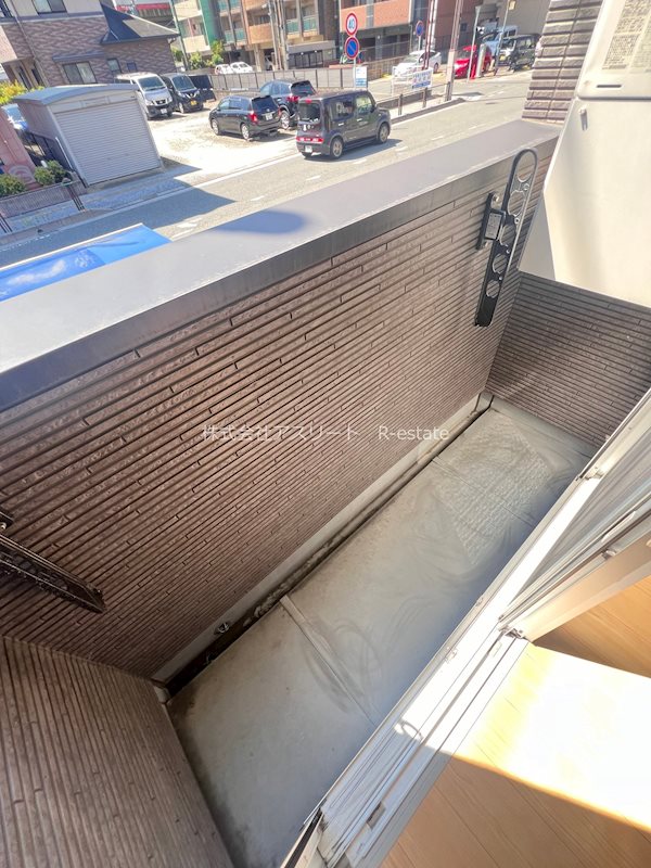 ゴールドパレス箱崎駅前 ベランダ
