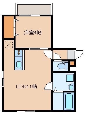ベルデマール箱崎2 102号室 間取り