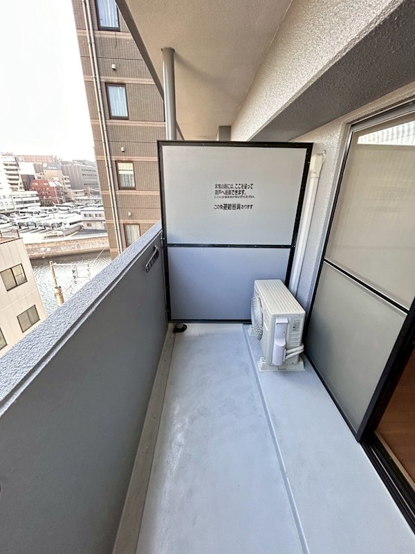 クリムゾン博多 ベランダ