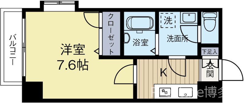 GRANDEUR住吉壱番館 705号室 間取り