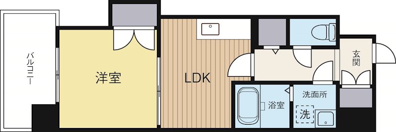 サンネストピア箱崎駅前 202号室 間取り