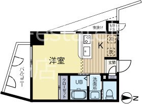 サヴォイステディハウス 404号室 間取り
