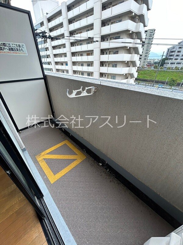 パンルネックスクリスタル箱崎 ベランダ