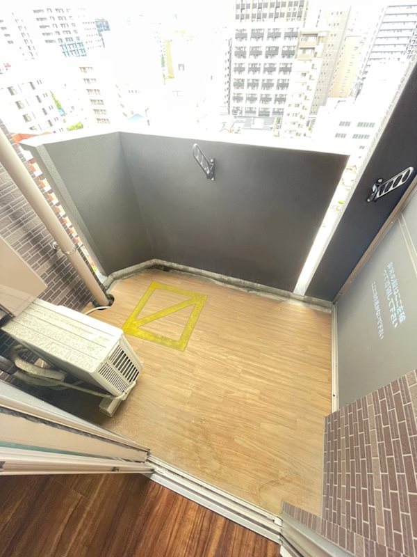 アクタス博多パークシティ ベランダ