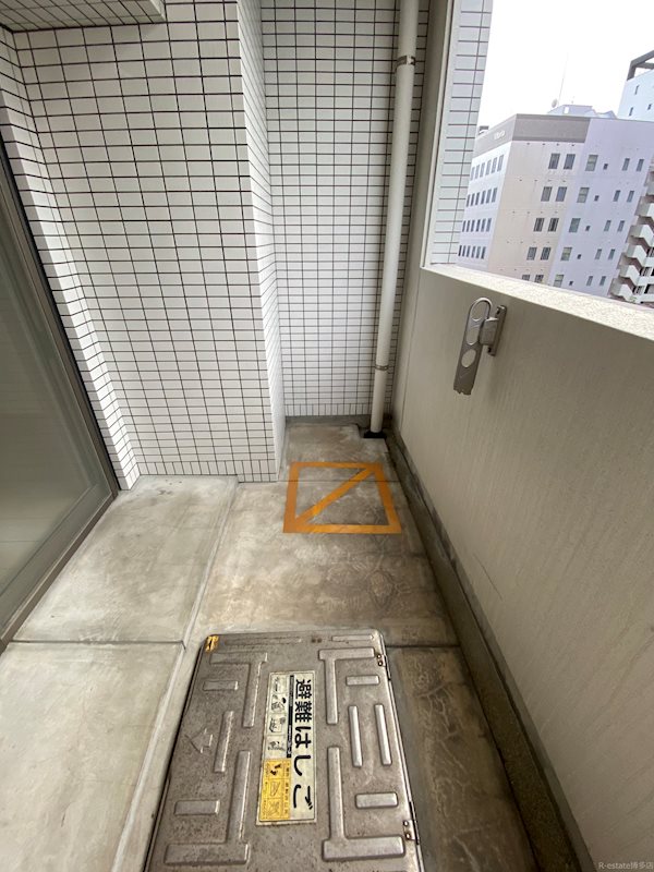 エンクレスト博多駅東 ベランダ