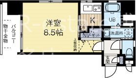 エンクレスト博多駅前2 201号室 間取り