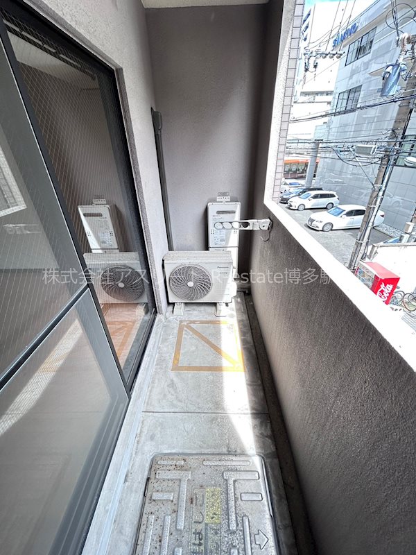 ピュアドームパレス博多 ベランダ