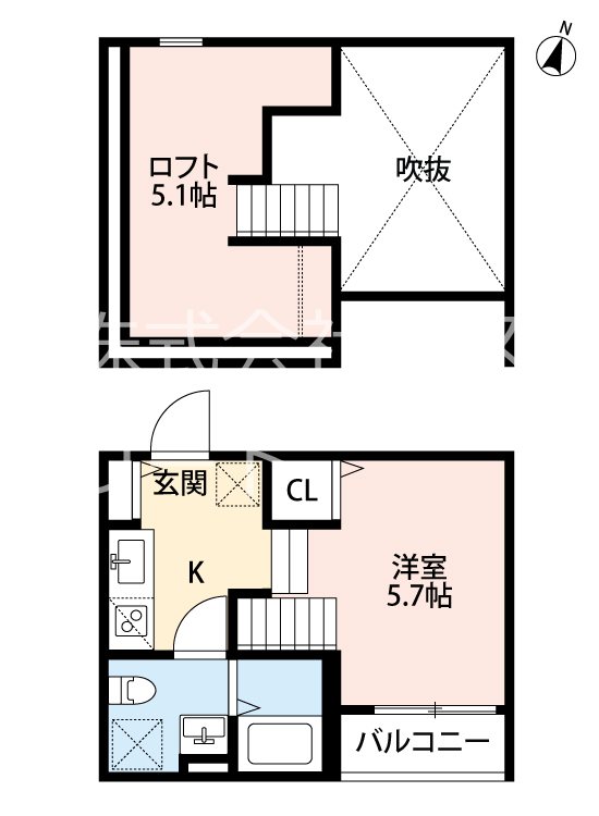 COMFORTIA Ⅰ 101号室 間取り