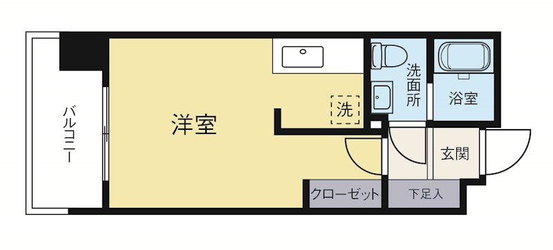 ラフィネスネオシティ平尾 701号室 間取り