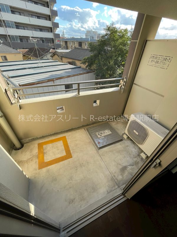 レジデンシャルヒルズ博多東 ベランダ