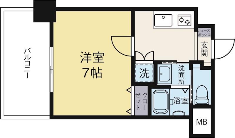 サヴォイルカサブランカ 309号室 間取り