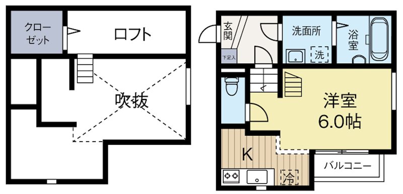 スプレンダー博多駅東 102号室 間取り