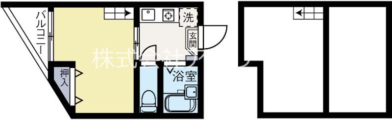 ミワコート博多 201号室 間取り