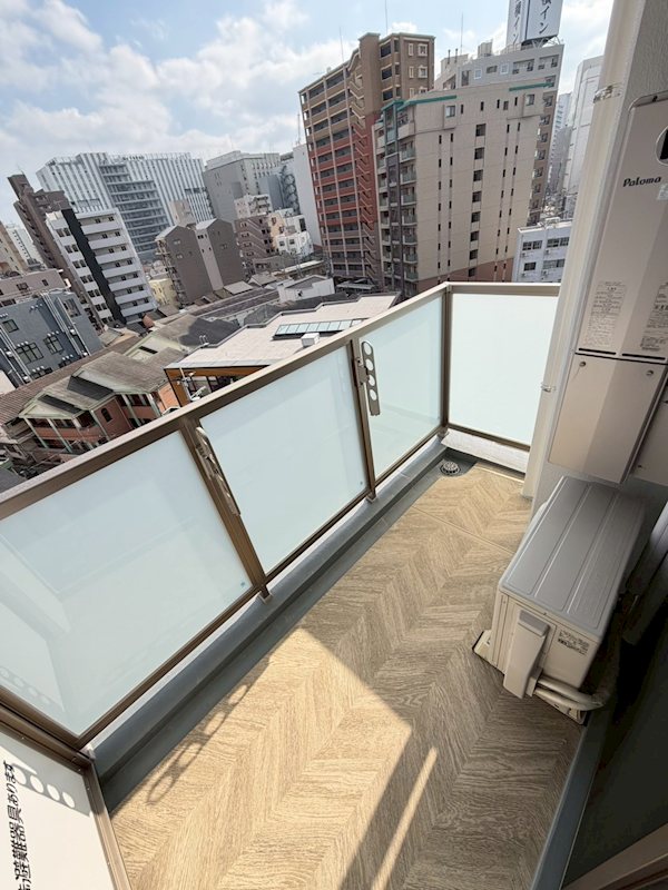 エルプレイス天神南 ベランダ