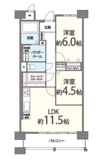 ネクスト吉塚 503号室 間取り