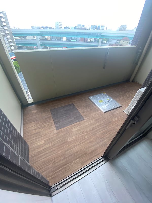 アルファシオベイス博多 ベランダ