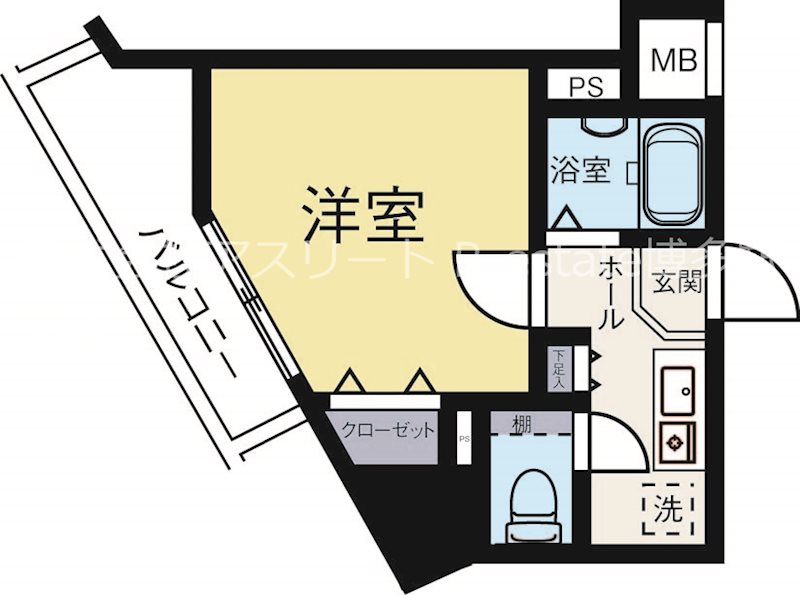 エンクレスト平尾 302号室 間取り