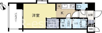 エンクレスト博多3 301号室 間取り