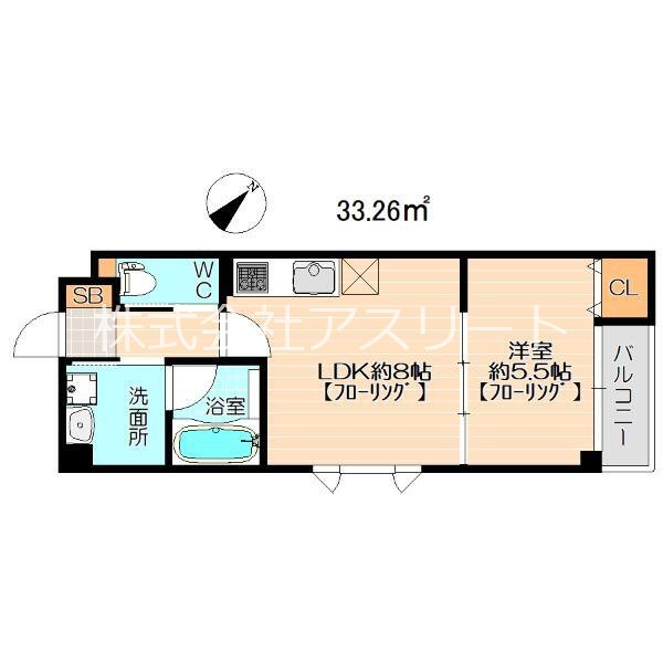 ボーテ白金 203号室 間取り
