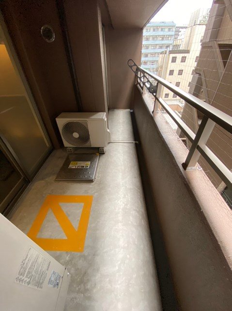 アクタス渡辺通パークシティ ベランダ