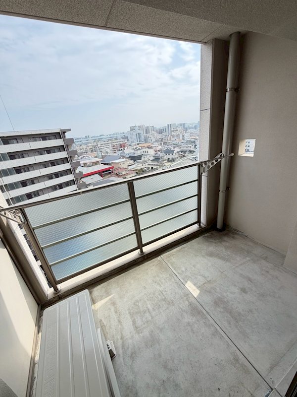 レジデンシャルヒルズ博多東 ベランダ