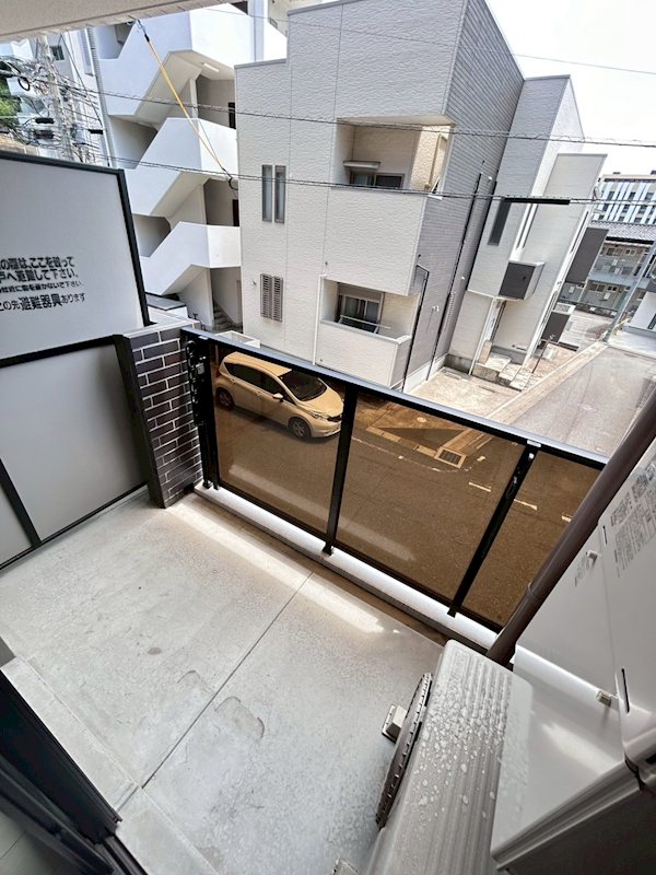 アヴァンセ千早 ベランダ