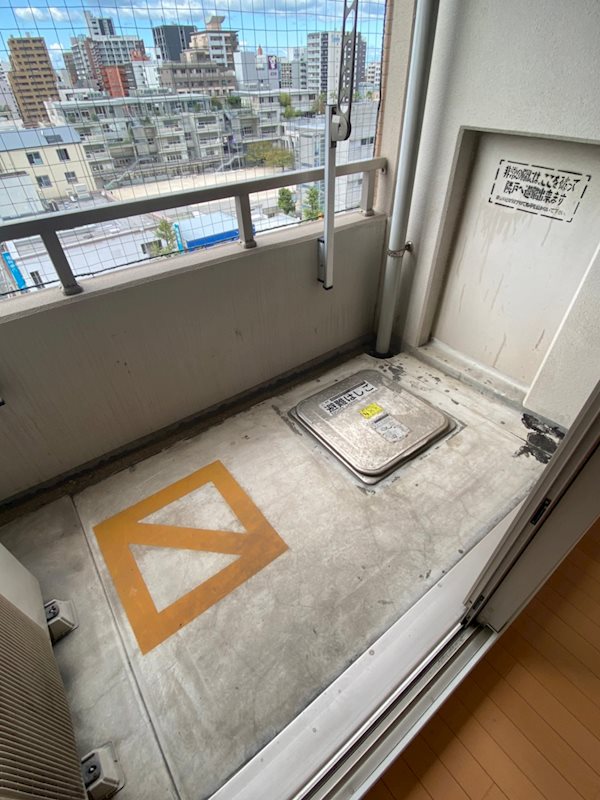 サヴォイエクセルシオール ベランダ