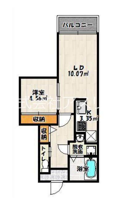 ベリー箱崎 201号室 間取り