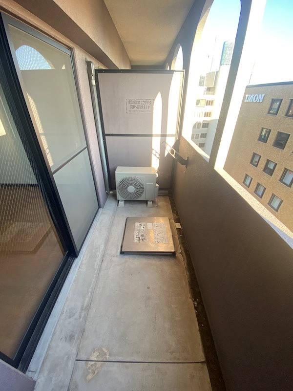 ピュアドームグランディ博多 ベランダ