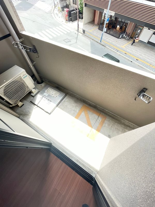 ピュアドームグランディ博多 ベランダ