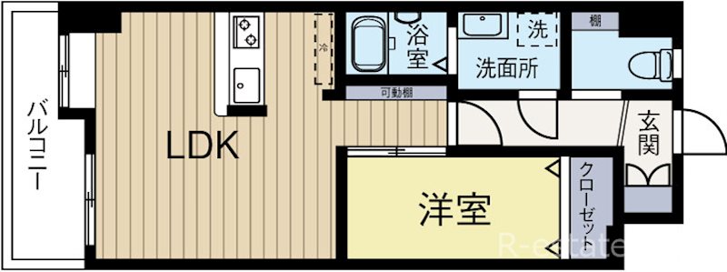 フォレストコート住吉 302号室 間取り