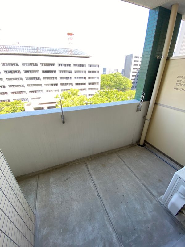 エンクレスト県庁前 ベランダ