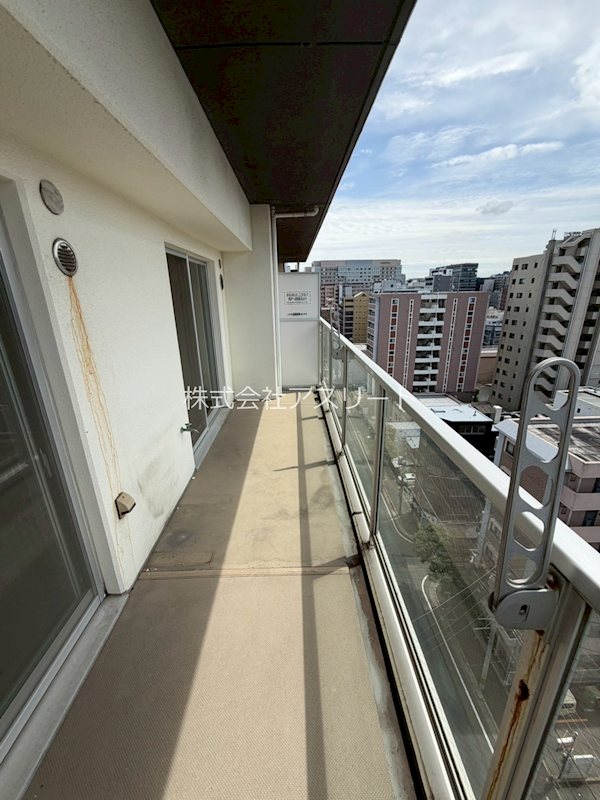 エステムプラザ天神EASTプレミアムタワー ベランダ