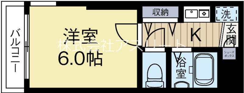 ジュエルアプリコ 502号室 間取り
