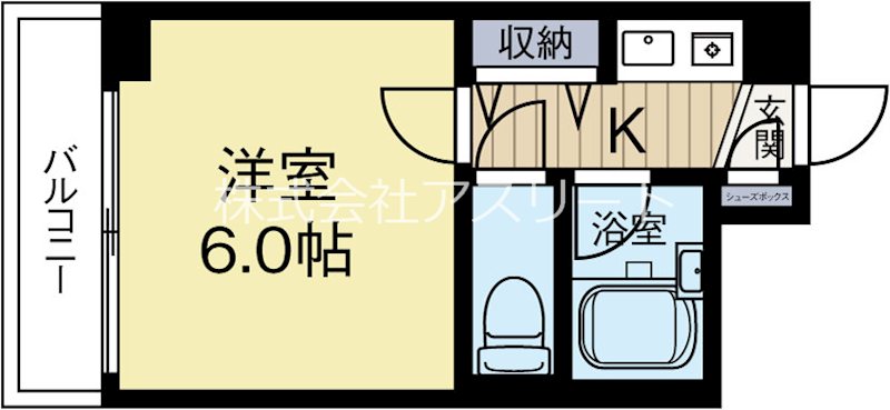 ジュエルアプリコ 202号室 間取り