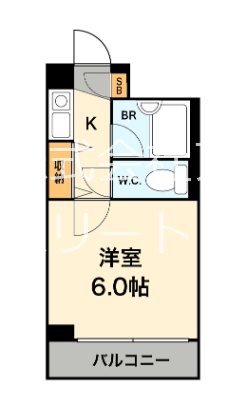 ジュエルアプリコ 202号室 間取り