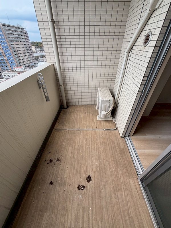 レジデンシャルヒルズ香椎駅前 ベランダ