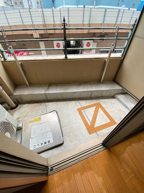 エーデル天神 ベランダ