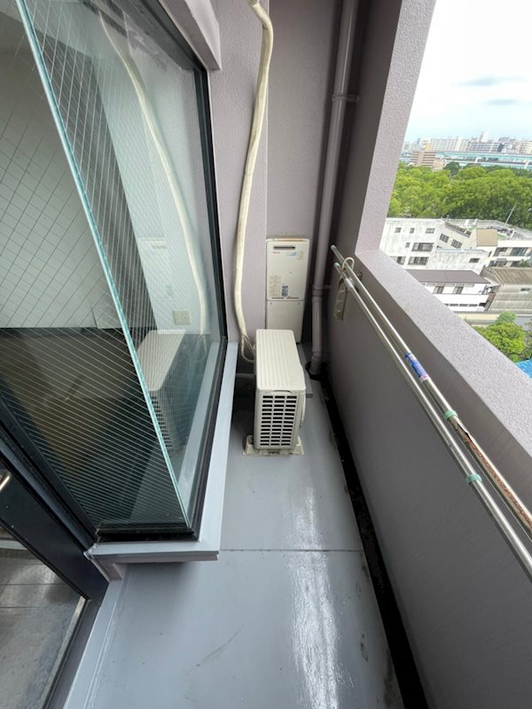 ピュアドームベイス博多 ベランダ