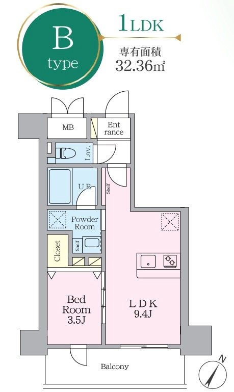 パヴァナジオーネ寺町通り 403号室 間取り