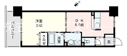 justiceVP 903号室 間取り