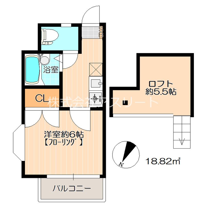 マイライフ千代 205号室 間取り