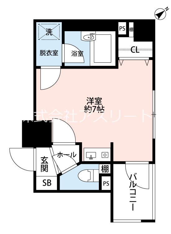 ダイアパレスエクセーブル九州大学前 201号室 間取り