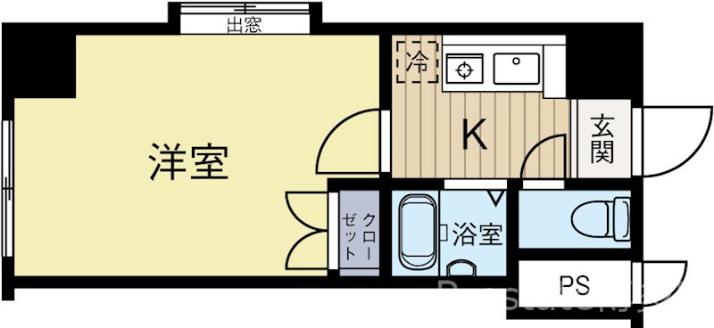 アリビオ百年橋通り 1201号室 間取り