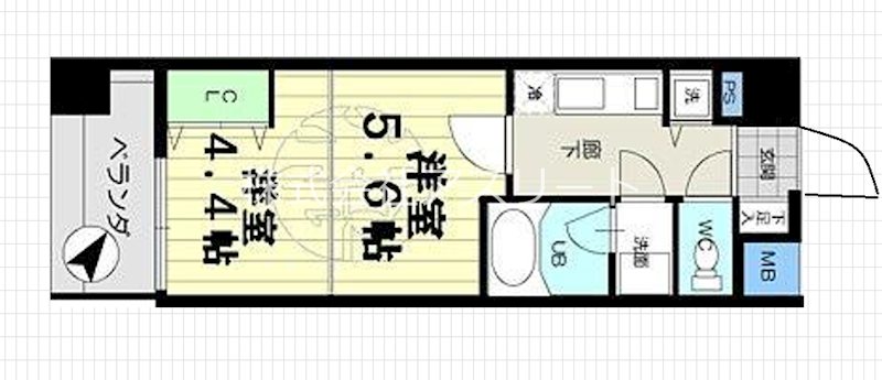 アーバントップビル 303号室 間取り