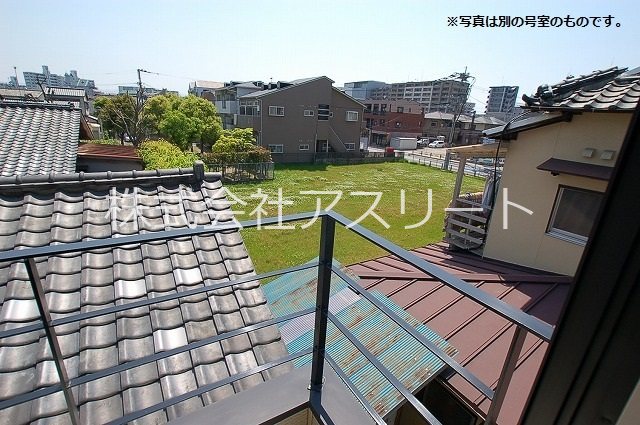 シュプリームメゾンB ベランダ