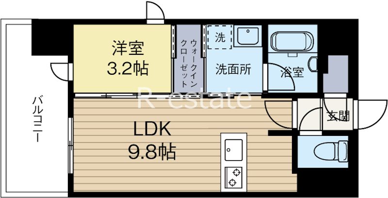 デュレジア博多レジデンス 307号室 間取り