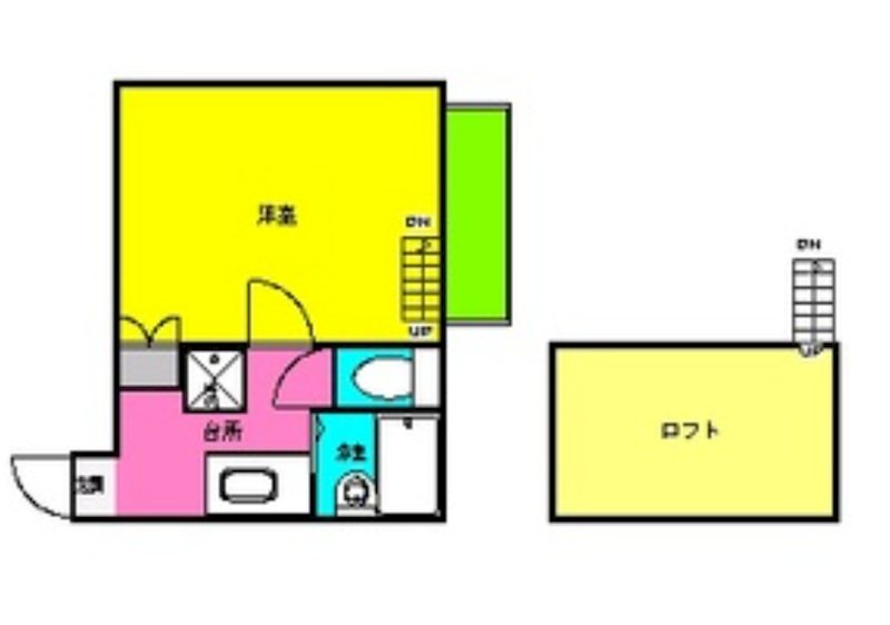 ガーラ渡辺通り 101号室 間取り